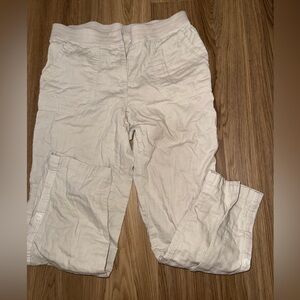 J. Jill Soft Cream Trousers